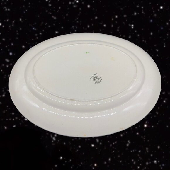 Johnson Brothers Indian Tree Oval Serving Platter Dish Large Painted Ceramic 12” - Picture 12 of 13